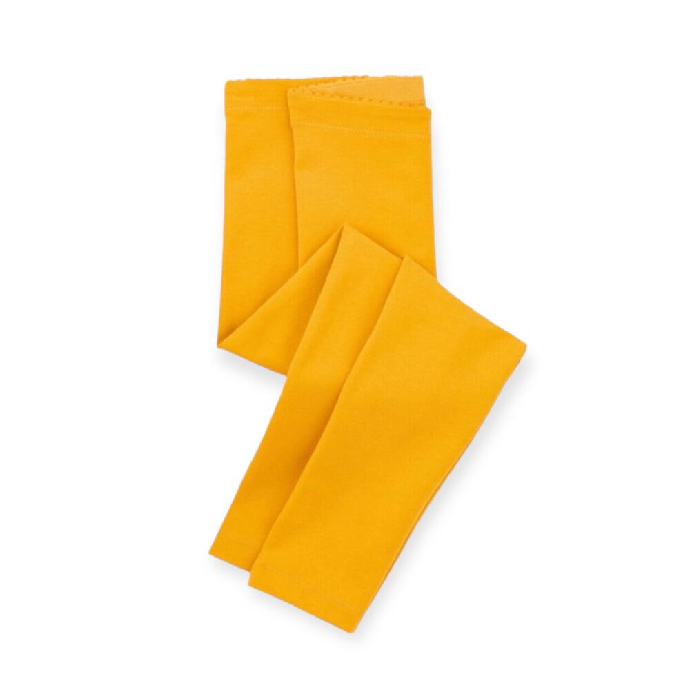 Tea Collection NWT Solid Gold Leggings. Size 2.